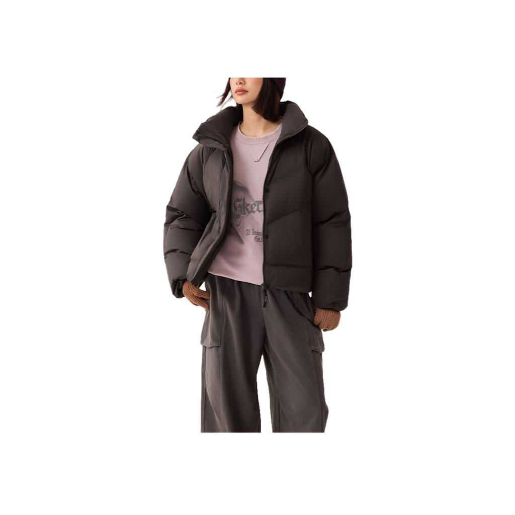 Skechers Warm Waterproof Anti-Static Short Down Jacket Women Outerwear L425W019-05U5