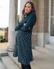Casual Dress Knit Top Maternity Dress Green Dot [Seraphin] Women's XS(UK6)