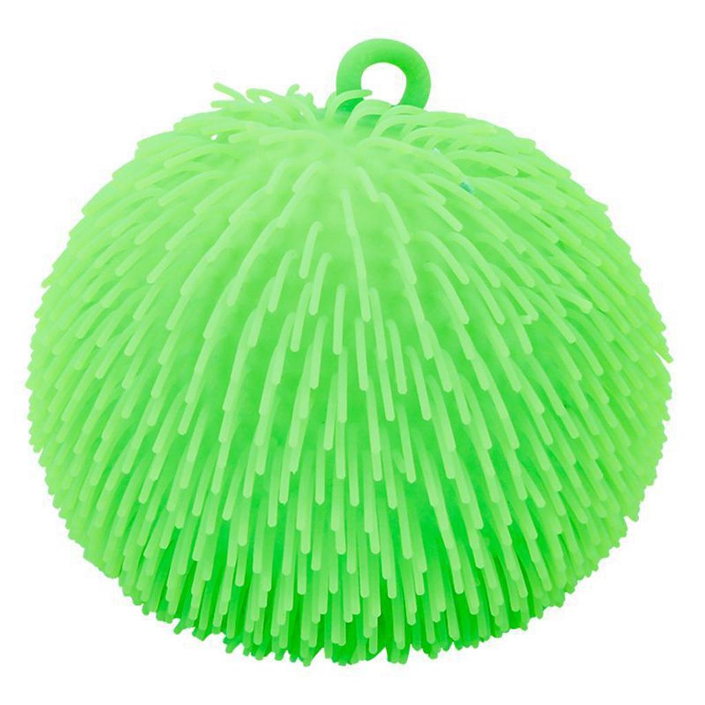 Puffer Balls Glow in The Dark 9 Inch Large Puffer Ball Stretchy Light Spiky Stress Relief LED Glowing Party Favors Goodie Bag St