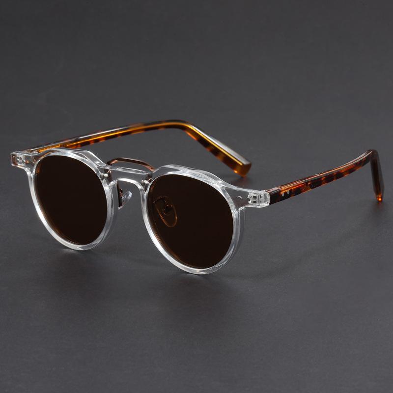 Classic Vintage Round Frame Sunglasses Men Women Hip-hop Punk Style UV400 Sun Glasses Retro Fashion Goggles