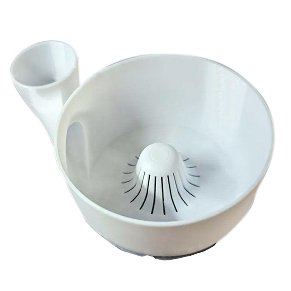 

Portable Fruit Wash Bowl Vegetable Washer 3D Printing Food Washing Spinner Automatic Cleaning Machine for Meal Prep Cooking білий