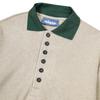 OLOLO Ls Polo De Punto - Oatmeal