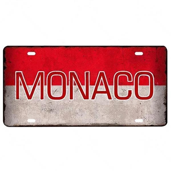 Metal Flag Sign Wall Decor 15x30 Cm Gift for Bar Cafe Office