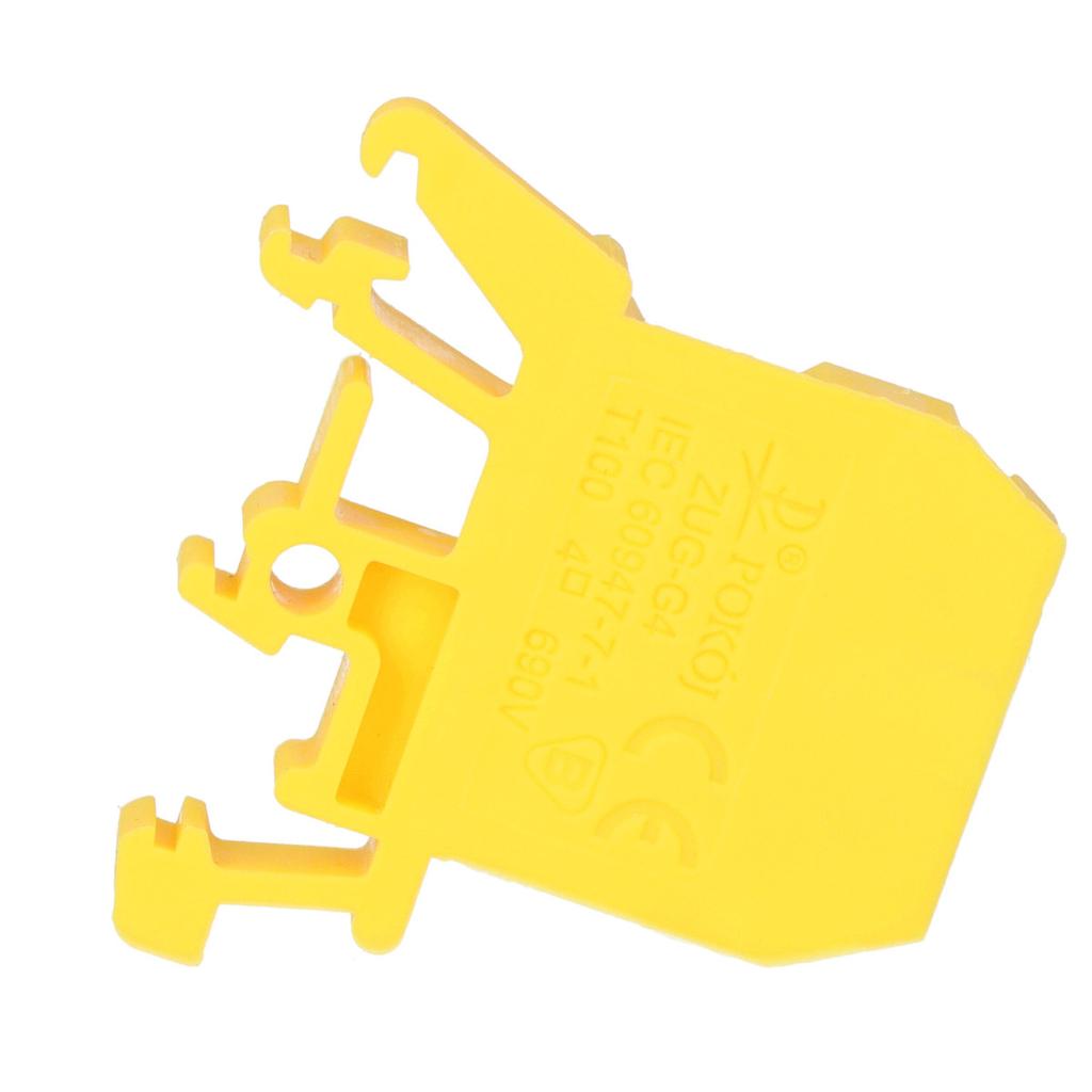 Threaded rail connector ZUG-G4, yellow