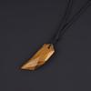 COAI Slightly Imperfect Tiger Eye Fang Lucky Charm Necklace for Men [COAI] Wolf's