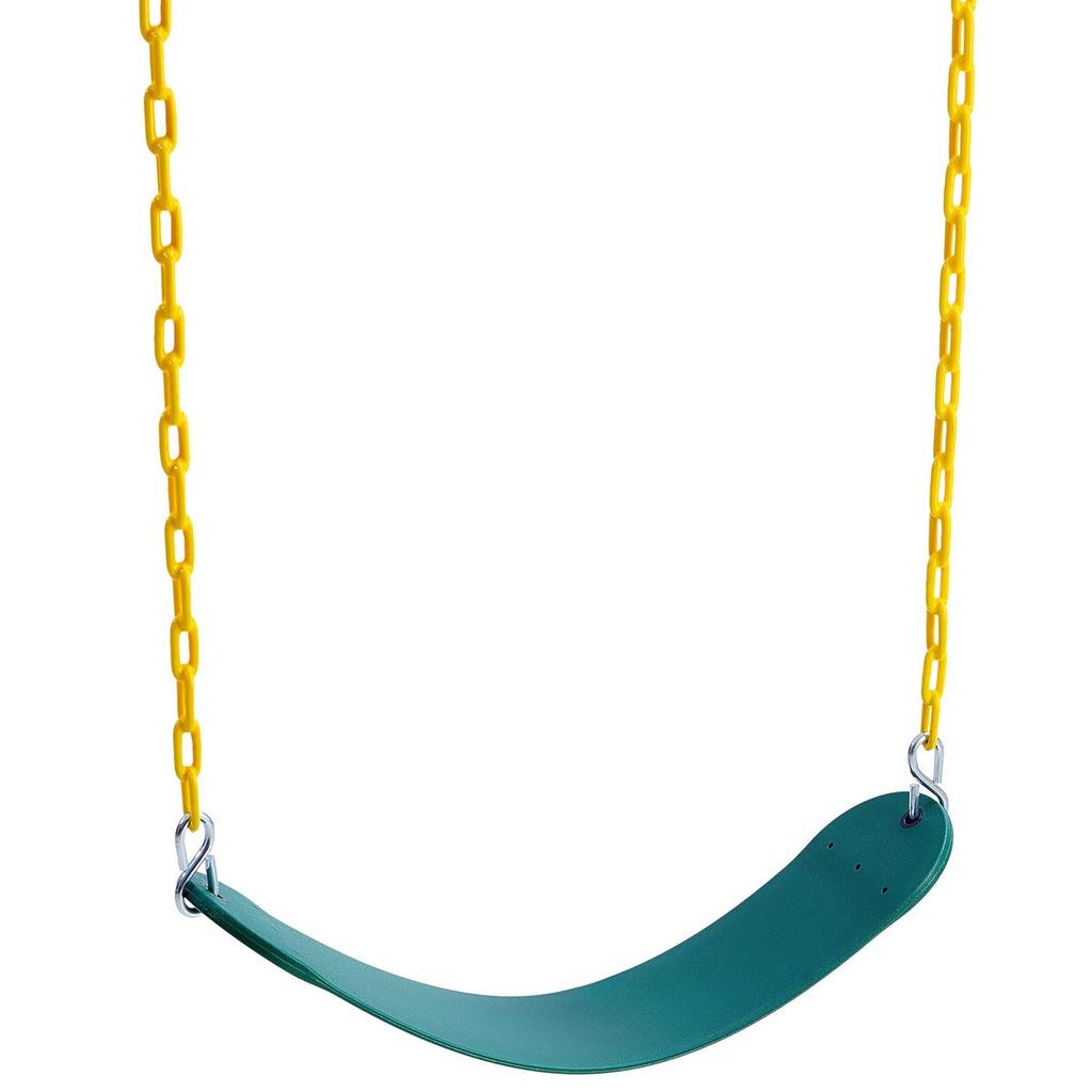 2-Pack Swing Seats Swings Replacement for Outdoor Swing Set 66 Inch Chain