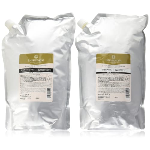MIlbon Infenom Refill Set Shampoo 2.5l & Treatment 2.5kg Salon Exclusive Commercial Use Refill