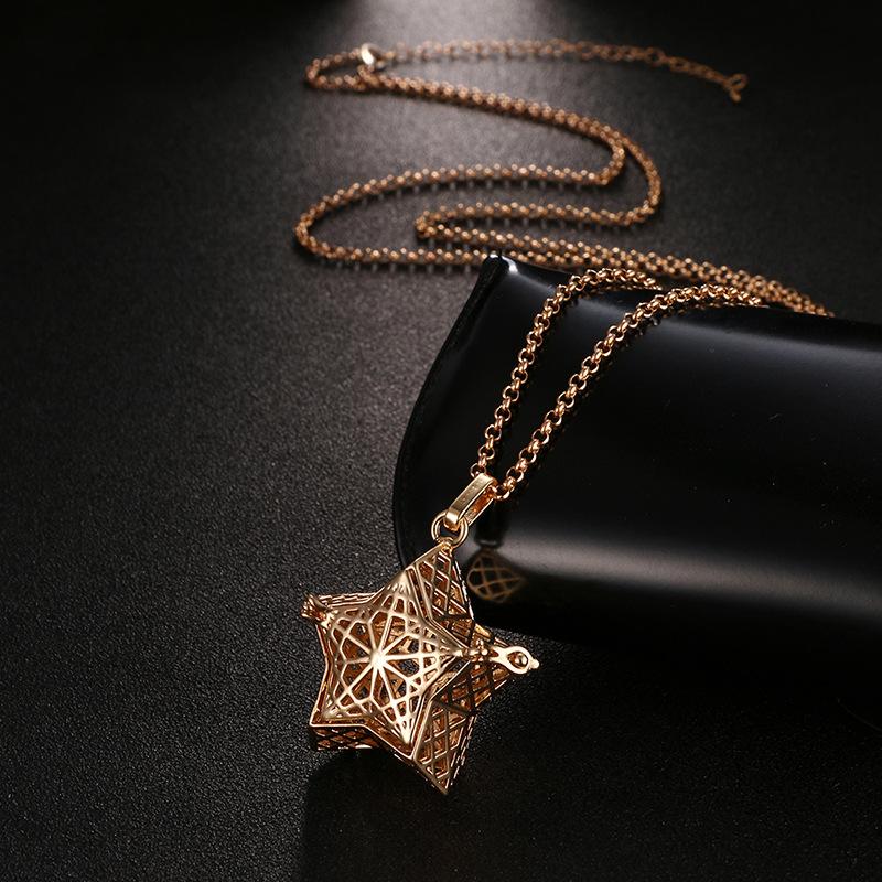 Neue Aromatherapie Ätherisches Öl Diffusor Halskette Schmuck Quadratisch Hohl Parfüm Medaillon 16MM Musik Kugel Damen Anhänger Zubehör