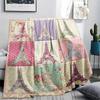 Paris Eiffel Tower Print Flannel Blanket, High Quality Comfortable for All Seasons, Home Decor, Warmth and Comfort, Perfect for Christmas Gifts91