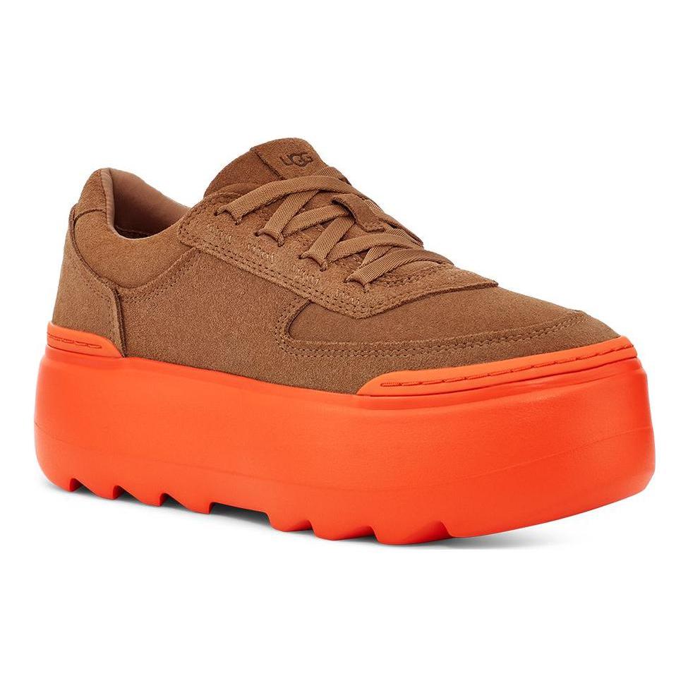 New UGG Marin Mega Trainer 'Chestnut Orange Soda' Women's 1135010-COGS