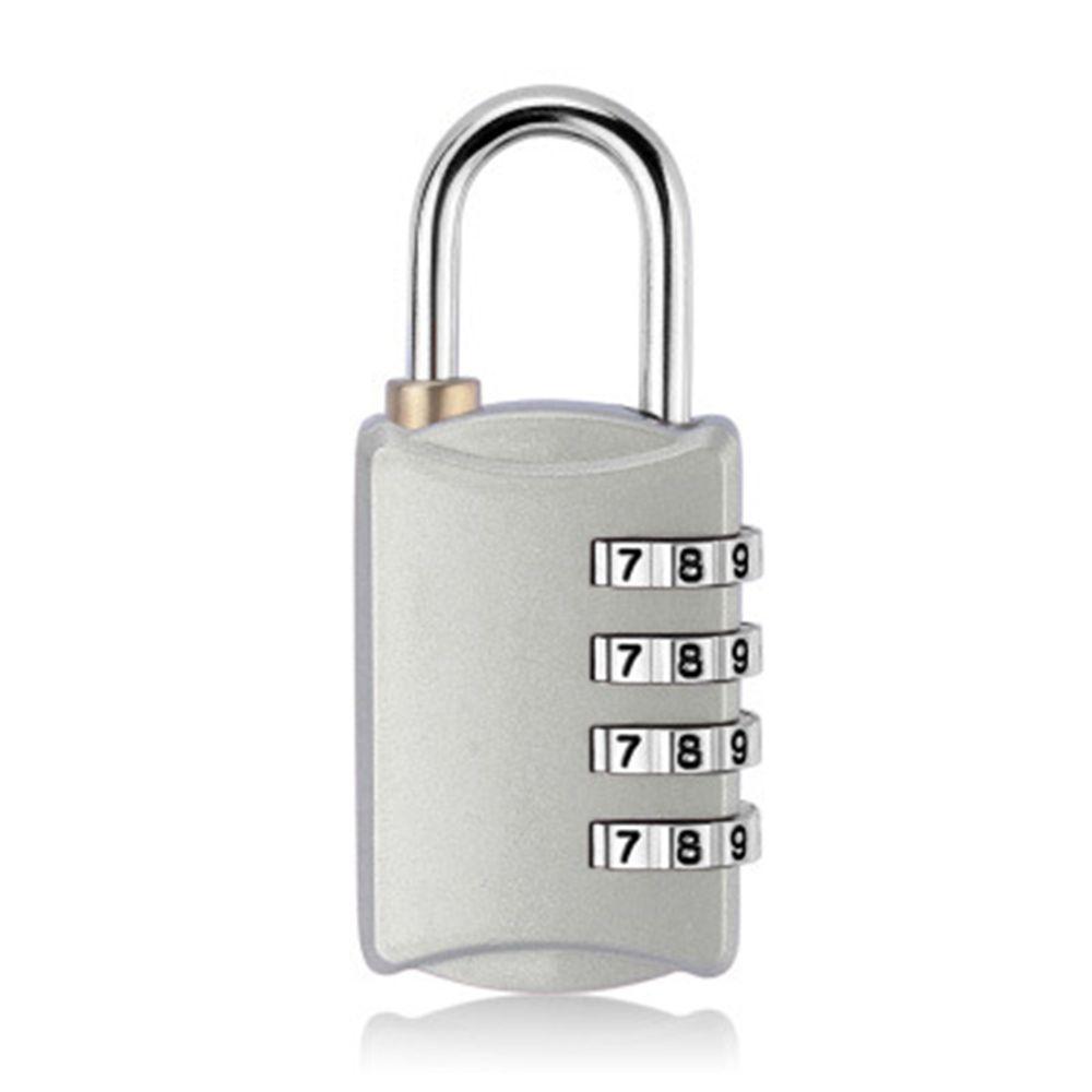 

Combination Suitcase Password Code For Luggage Password Lock Smart Lock Padlock Number Locks срібний