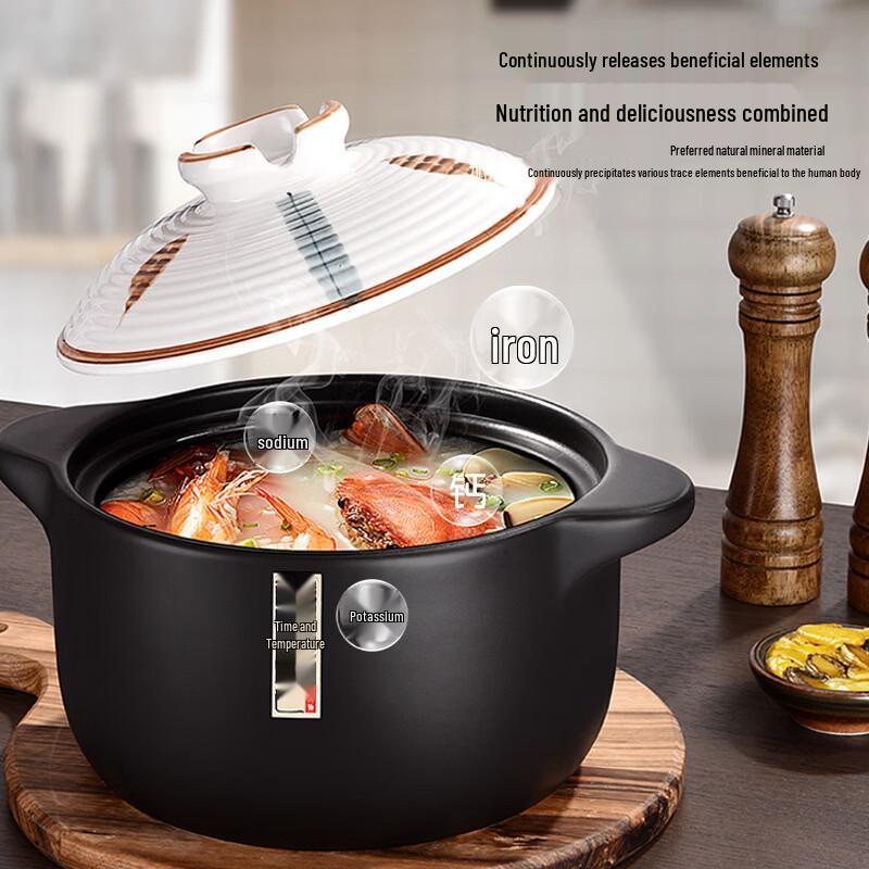 WUHE Heat-Resistant Ceramic Clay Pot