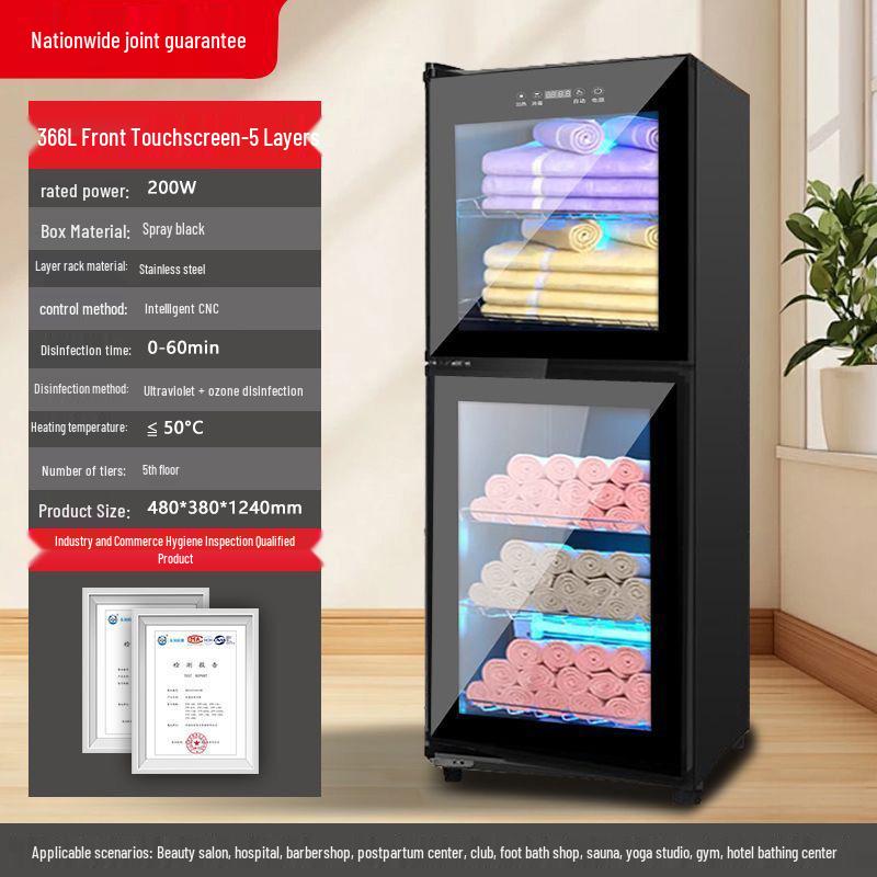 Ultraviolet Towel and Slippers Disinfection Cabinet for Hospitals and Barber Shops