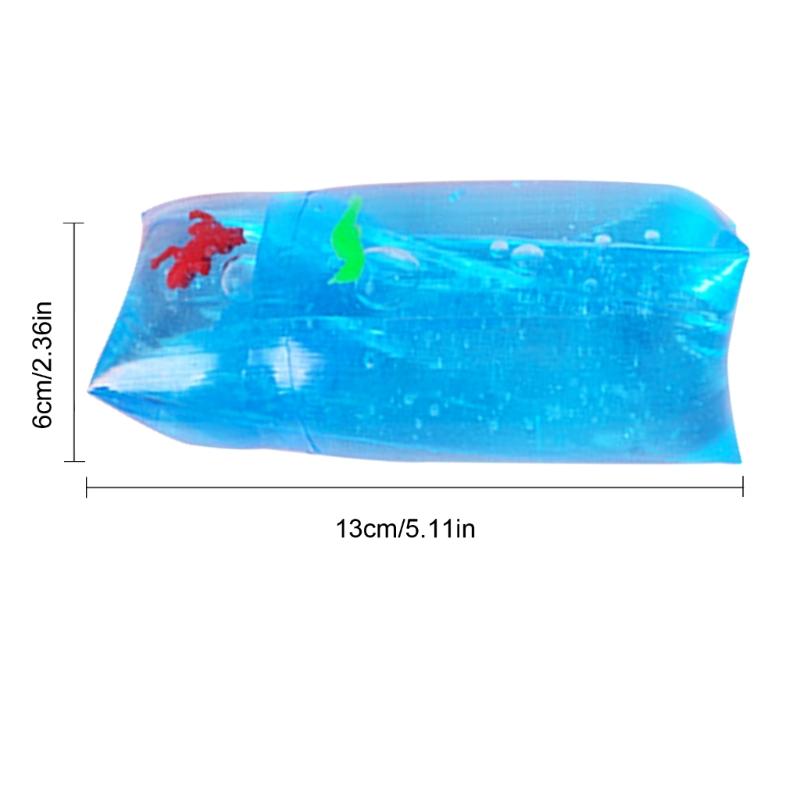 Water Wiggler Toy Water Snake Tube Fidgets Toy  Stress Relief Toy Adult New Year Birthday Decompression Toy
