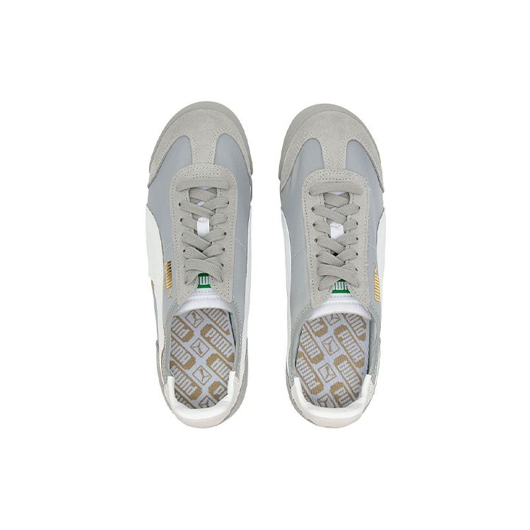 Puma Roma OG Nylon Double FS - Limestone Unisex Sneakers Grey White Team-Gold 390634-02