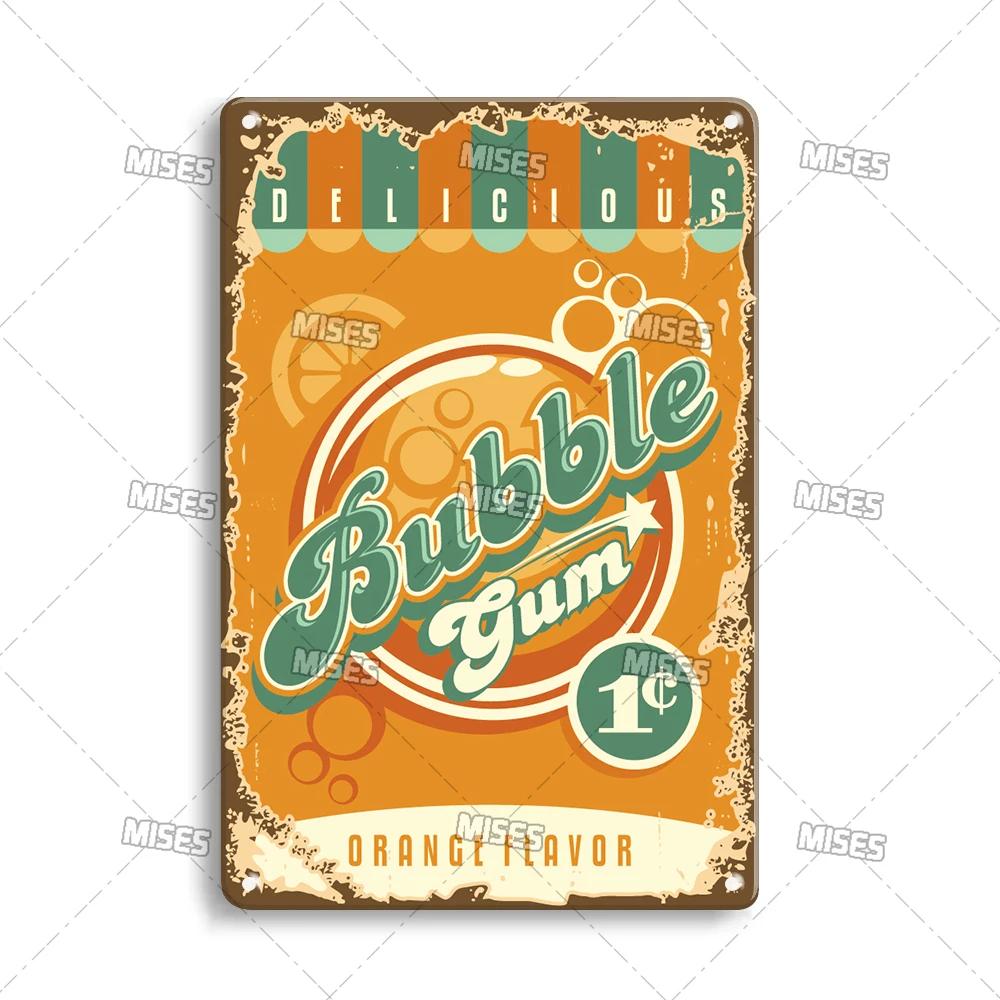 Food Metal Sign Kitchen Metal Poster Home Garage Man Cave Industrial Decor High-Quality Decorative Plate Metal Plaque