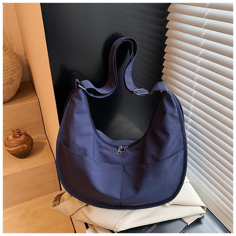 Canvas bag women's large-capacity new summer versatile niche shoulder messenger bag premium dumpling bag