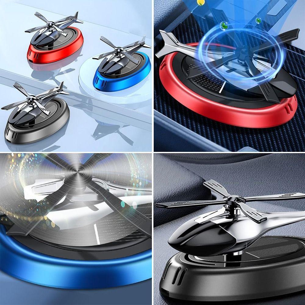 Helicopter Model Solar Aromatherapy Diffuser Non-toxic Helicopter Air Freshener  Hotel