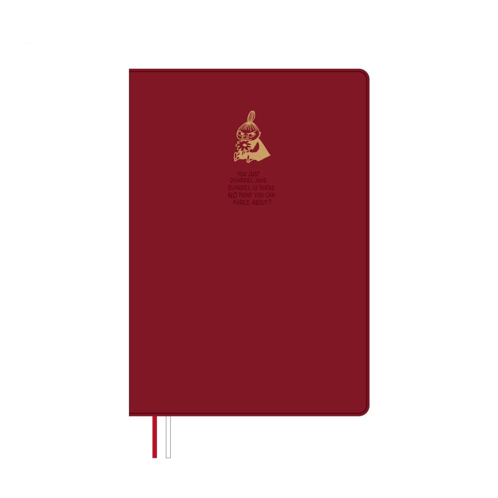 

Daigo 2025 Планировщик Муми-тролли, начало декабря 2024, Ежемесячный/Еженедельный, B6, Красный, E6214,