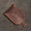 Herren Echtes Leder Haus Auto Schlüsseltasche Vintage Schlüsselanhänger Luxus Rindsleder Münzbörse Damen Reißverschluss Mini Geldbörse Kartenhalter