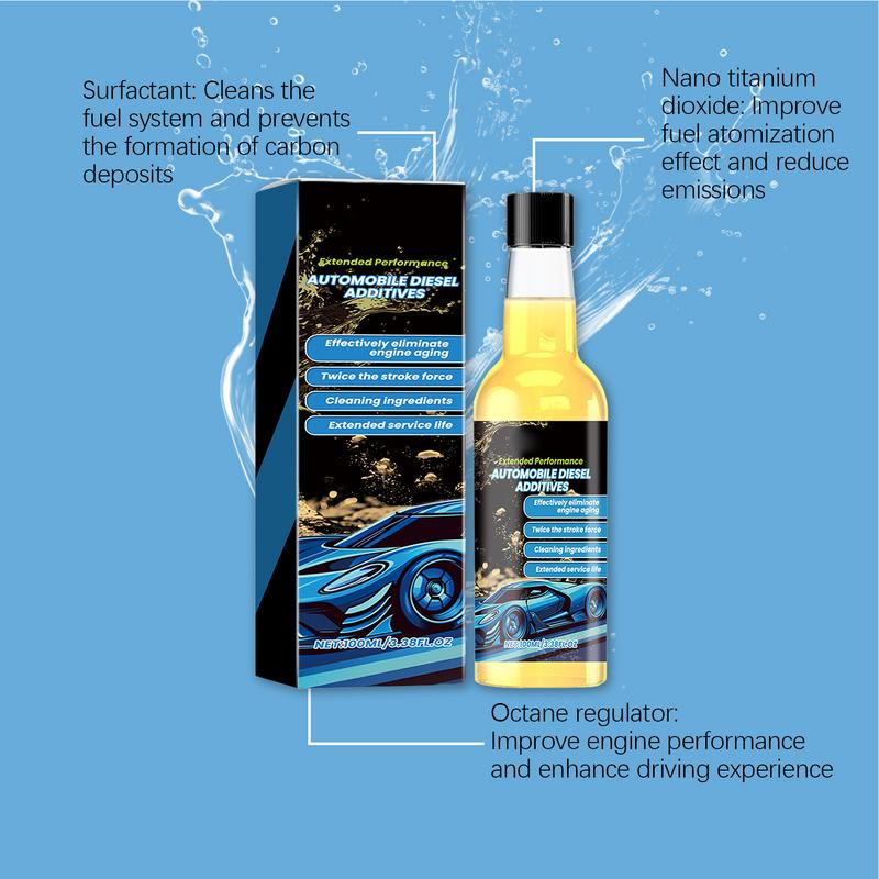 Oil Cleaner Oil Treatments Stabilizer Deep Cleaning Professional Engine & Oil System Cleaner Power Enhancer For Trucks Cars
