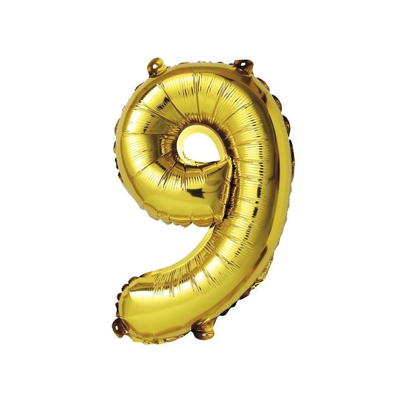 32-Inch Digital Aluminum Balloon for Baby's First Birthday Celebration Decor