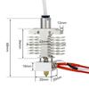 Piesă imprimantă 3D pentru Ender 3 Neo Kit Hotend J-head 24V 40W Ender 3 V2 Neo Ender 3 Max Neo Kit Hotend Bloc Încălzire Încălzitor Termistor