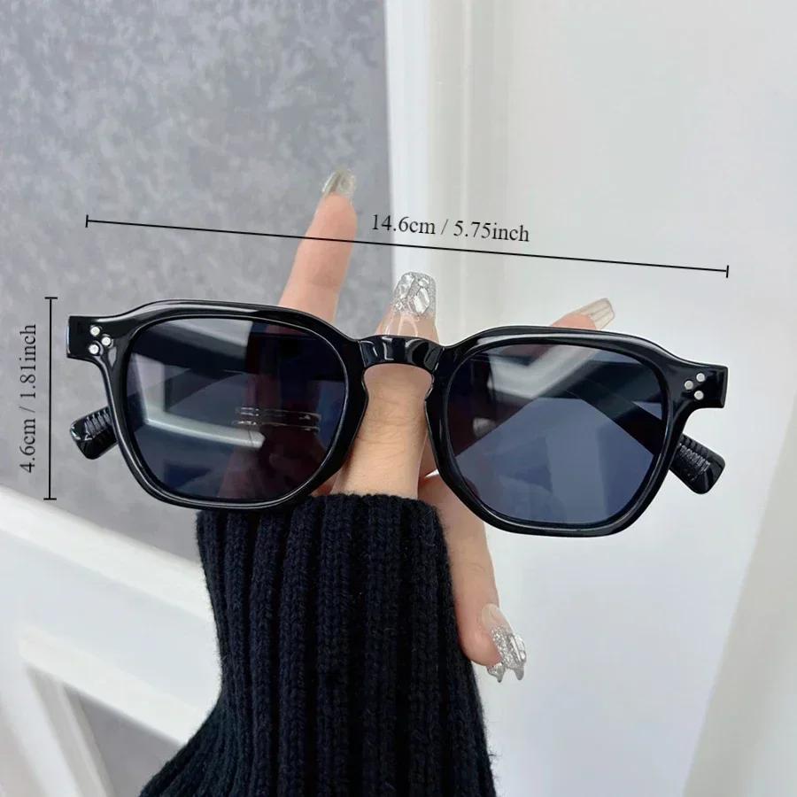 Vintage Classic Square Sunglasses For Women Men Retro Stylish Minimalist Fashion Female Male Oculos