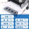 HS-403 Rock Tumbler Kit DIY Electric Rock Tumbler Toy with Rough Gemstones Polishing Grits for Adult Kids Polishing Machine
