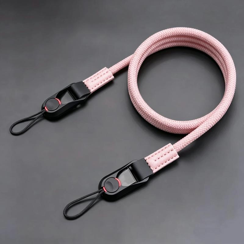 Quick Release Round Rope Camera Strap, Fast Detachable Shoulder & Neck Strap For Mirrorless Camera, Adjustable