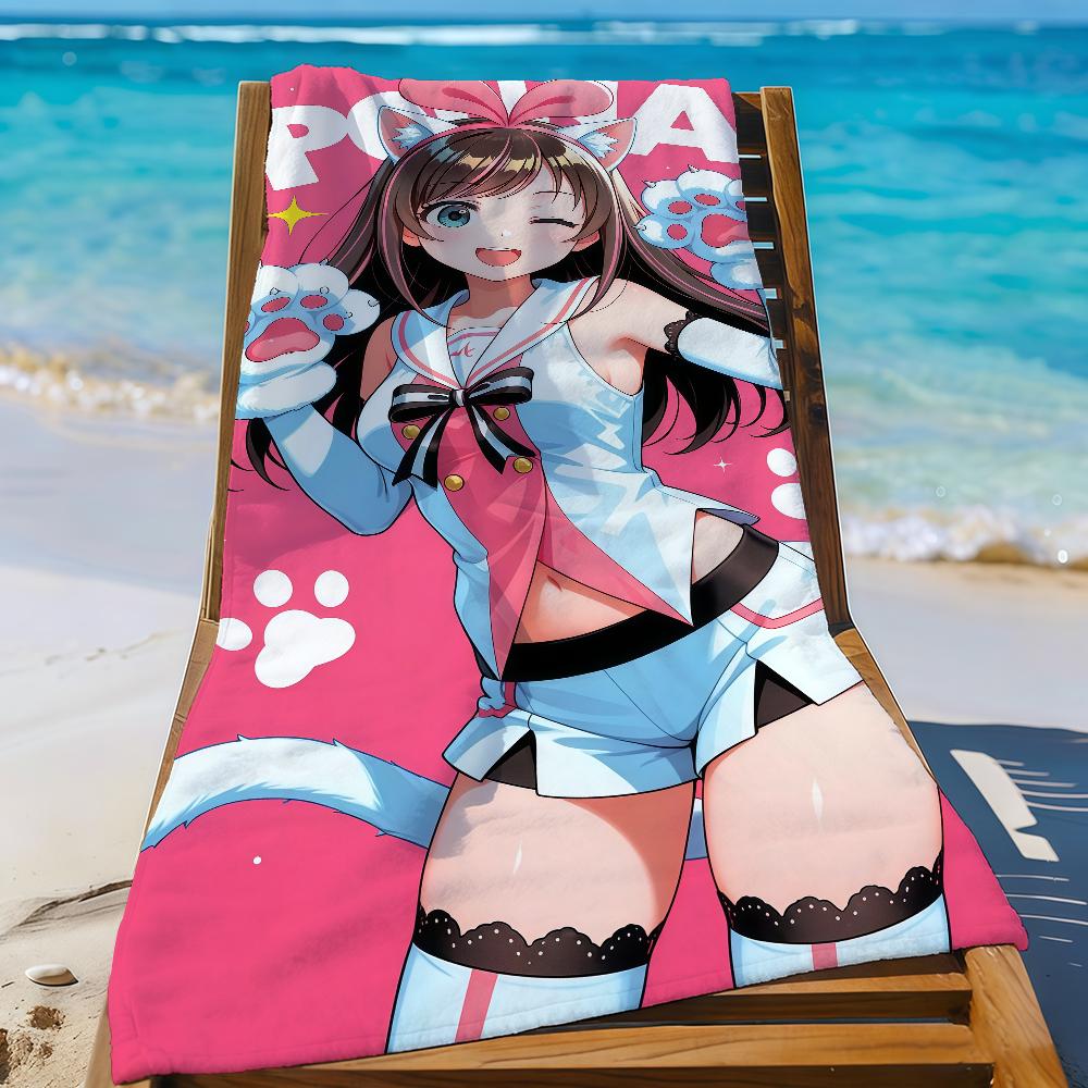 

Musician Kizuna A-Ai Towel Sports Quick Dry Travel Camping Gear Sandproof Soft Light Large Beach Towel W40*H60(CM)