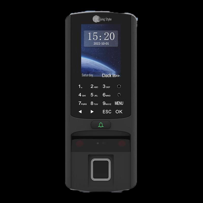GEPAD ZMQ-240L Fingerprint & Face Recognition Access Control Time Attendance Terminal