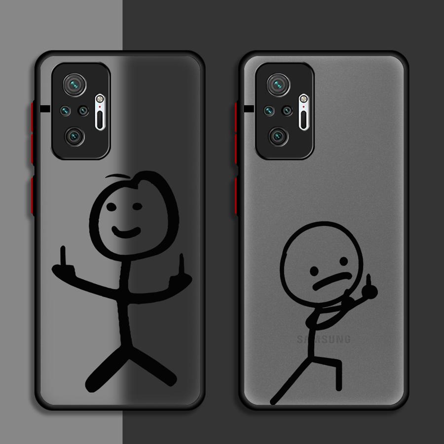 Case for Xiaomi Redmi Note 14 13C 10 9S A4 12 13 Pro Plus 11 14C Funda Back Phone Cover Interesting Animation