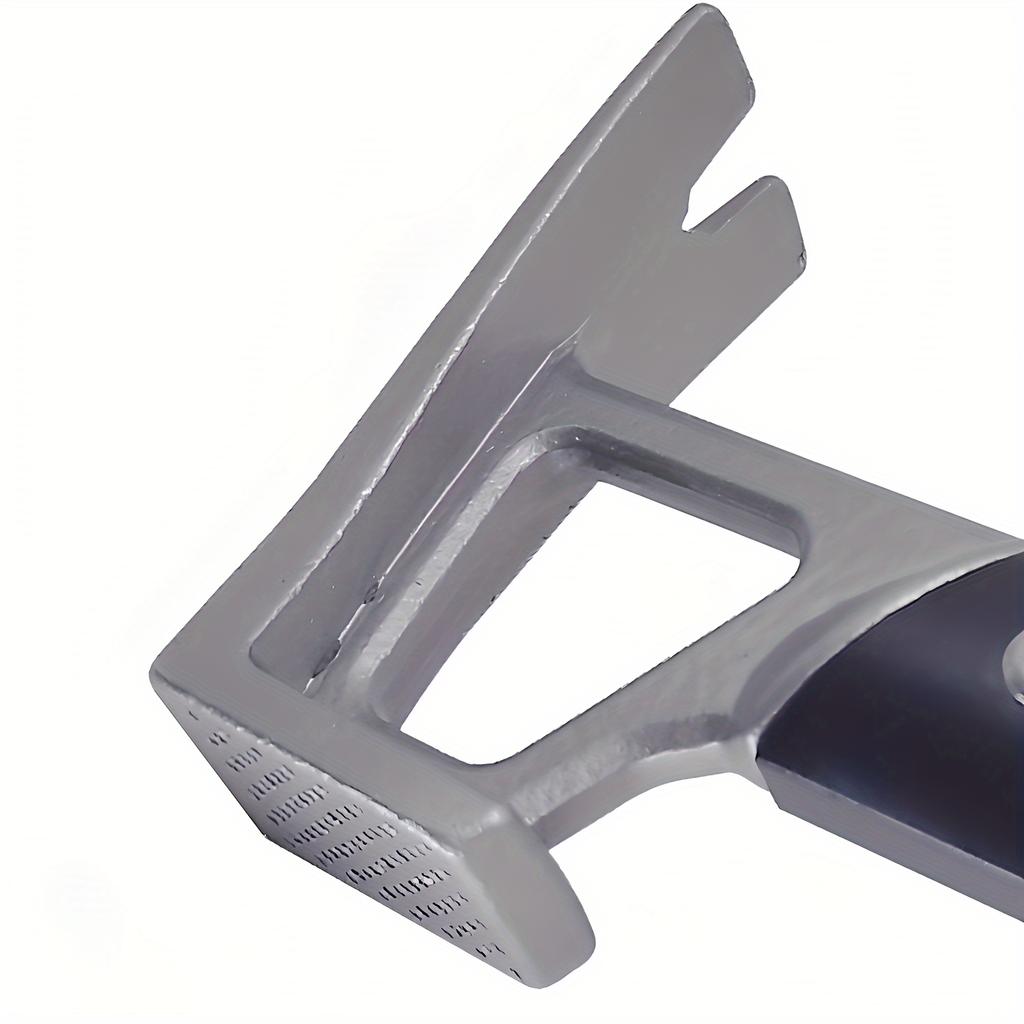 1-teiliger Campinghammer, Zeltheringhammer, Campinghammer mit Heringsentferner, Mehrzweckhammer für Outdoor-Camping, Wandern und Rucksackreisen