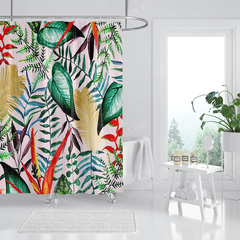 Waterproof fabric shower curtains Bathroom curtain accessories Bath curtain for shower 180x200cm 240*200 anime boho decoration