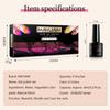 MAYJAM 6Pcs Fall Winter Gel Nail Polish Set Soak Off UV Nail Lamp Yellow Orange Brown Gray Gel Polish Weekend Getaway Nail Gel Manicure Kit