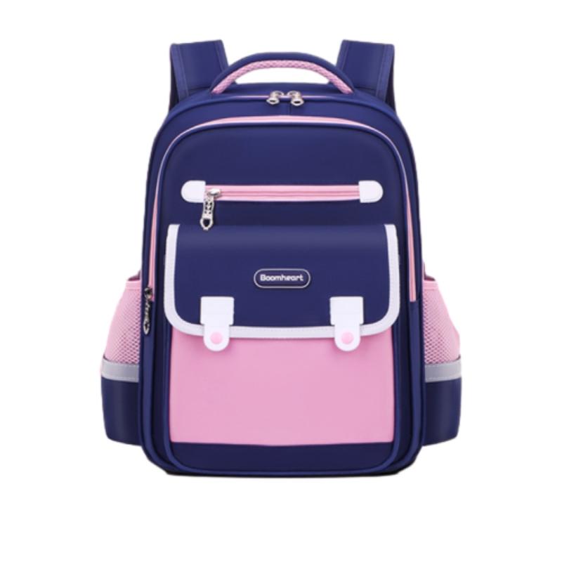 

Легкий школьный рюкзак из Оксфорда для детей, унисекс, дышащий, грязеотталкивающий, ранец с изогнутыми лямками, современный дизайн S