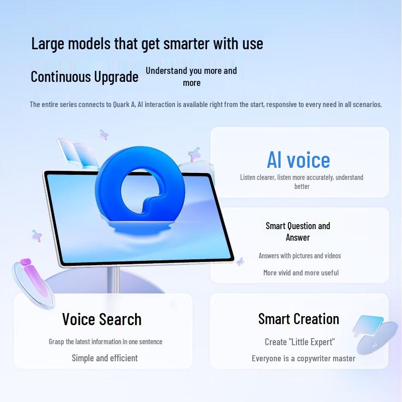 WAO Tmall Genie AI Portable Smart Screen and Cinema Tablet (CN version)