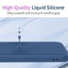 Für TECNO Camon 40 Premier 5G Hülle Flüssigsilikon-Gefühl Weiches TPU Schutzhülle für das Handy