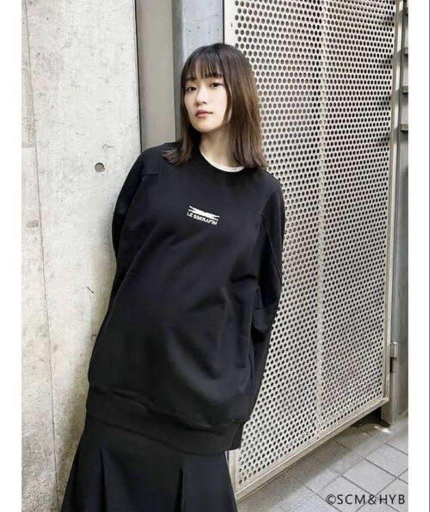 [USED] LE SSERAFIM 109 collaboration MURUA sweatshirt
