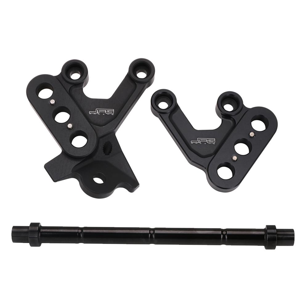Motorcycle 7075 Aluminum Foot Pegs Brackets For Sur Ron Sur-Ron Surron Electric Cross-country Bike