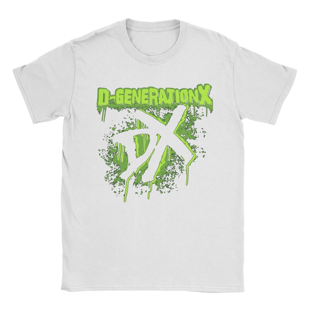 D-Generation-X Wrestling Men T Shirt Wrestler Boxer Casual Tee Shirt Short Sleeve O Neck T-Shirts Cotton Original Merch