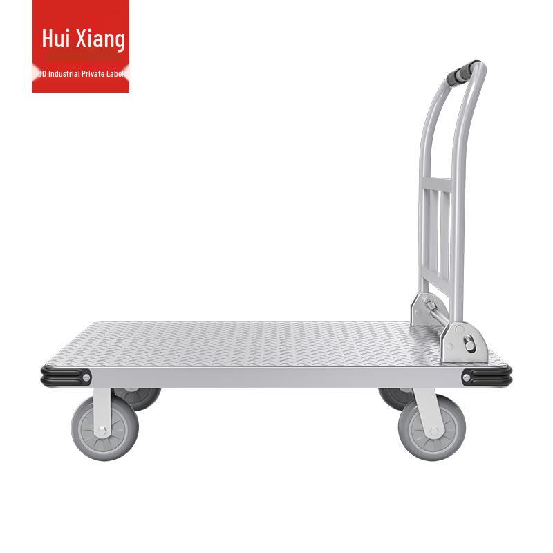 Industrial Foldable Steel Flatbed Hand Truck