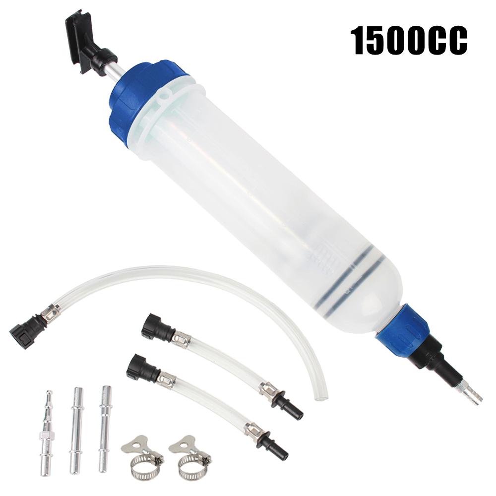 Fuel Transfer Filling Syringe Car Oil Fluid Extractor 200cc 500cc 1500cc Suction Vacuum Manual Injecting Pump Brake Liquid