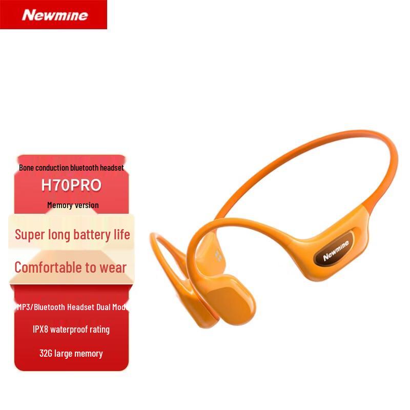 

Newmine H70PRO Bone Conduction Bluetooth Headphones