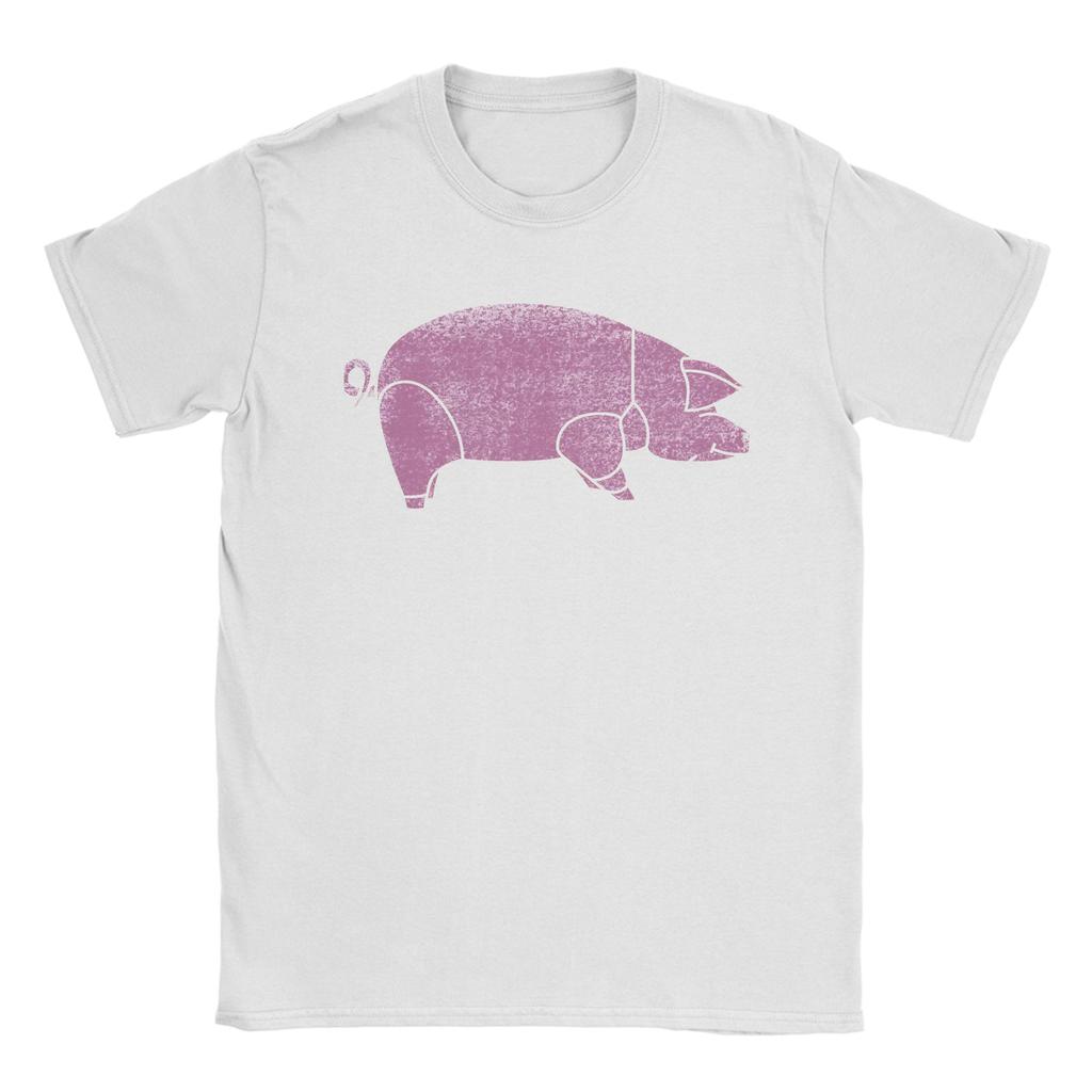 Unisex TShirts Pig Shirt As Worn By Davids Gilmours Classic Pure Cotton Tees Short Sleeve T Shirt Crew Neck Clothing Gift Idea