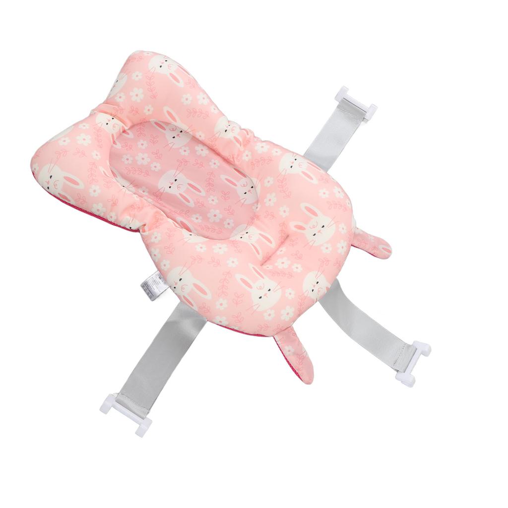 Tapis de bain pour bébé Antidérapant Doux Séchage Rapide Léger Assis et Couché Coussin de bain pour nourrisson pour nouveau-né