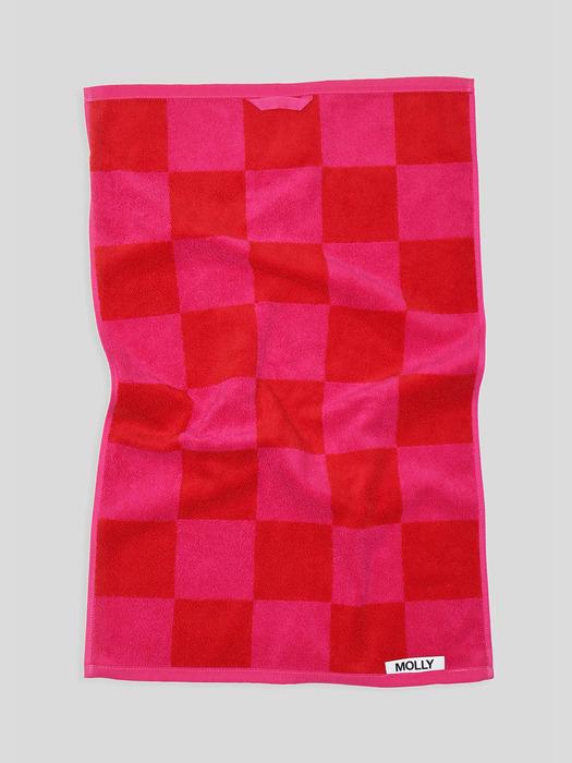 

MOLLY Фірмовий рушник_Рожево-червоний Pink Red
