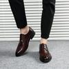 Mode Herr oxfords Läder klänningsskor stilig bekväm herr business gentleman bröllopsskor herrskor 98
