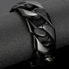 Black 31MM Chunky Cuban Link Chain Bracelet for Men Heavy Stainless Steel Men's Bracelets Birthday Gifts for Dad Husband Massive